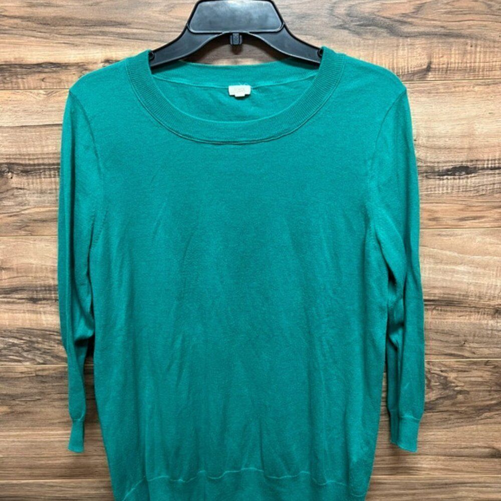 J. Crew large long‎ sleeve top